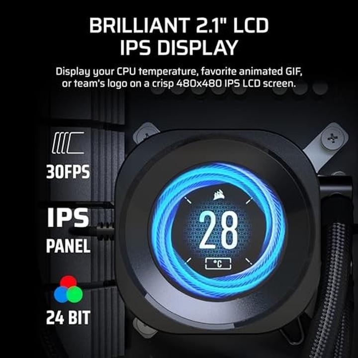 Actual product image Corsair Nautilus 360 RS LCD