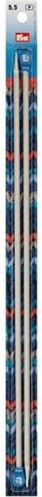 Produktbild Prym Stricknadeln 5.50 mm, Alu, 2 Stück, Grau