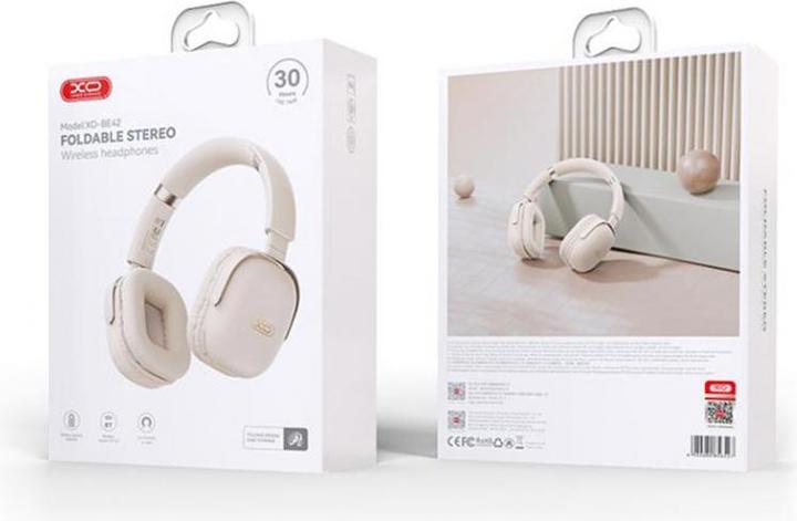 Actual product image xO Bluetooth headphones BE42 beige (Wireless)