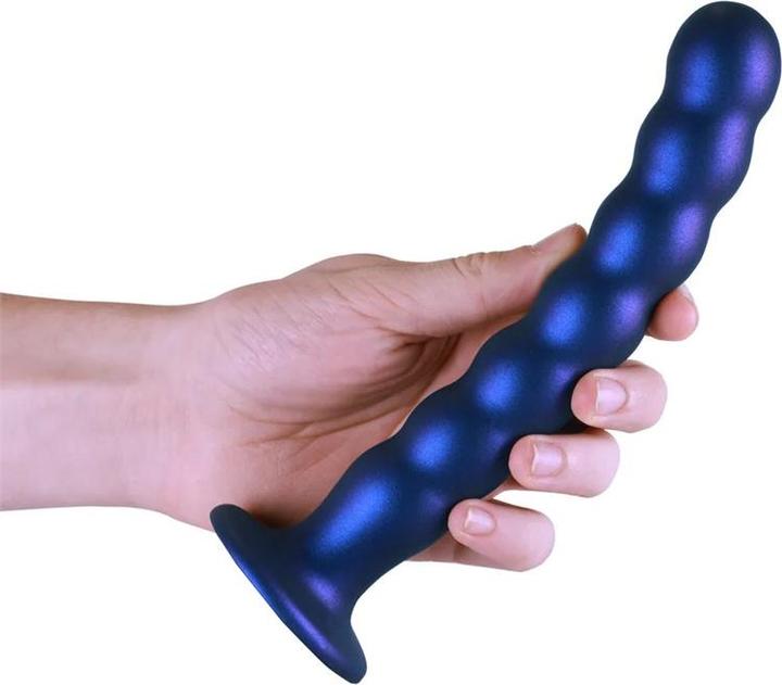 Produktbild Ouch! Beaded Silicone G-Spot Dildo - 8" / 20,5 cm
