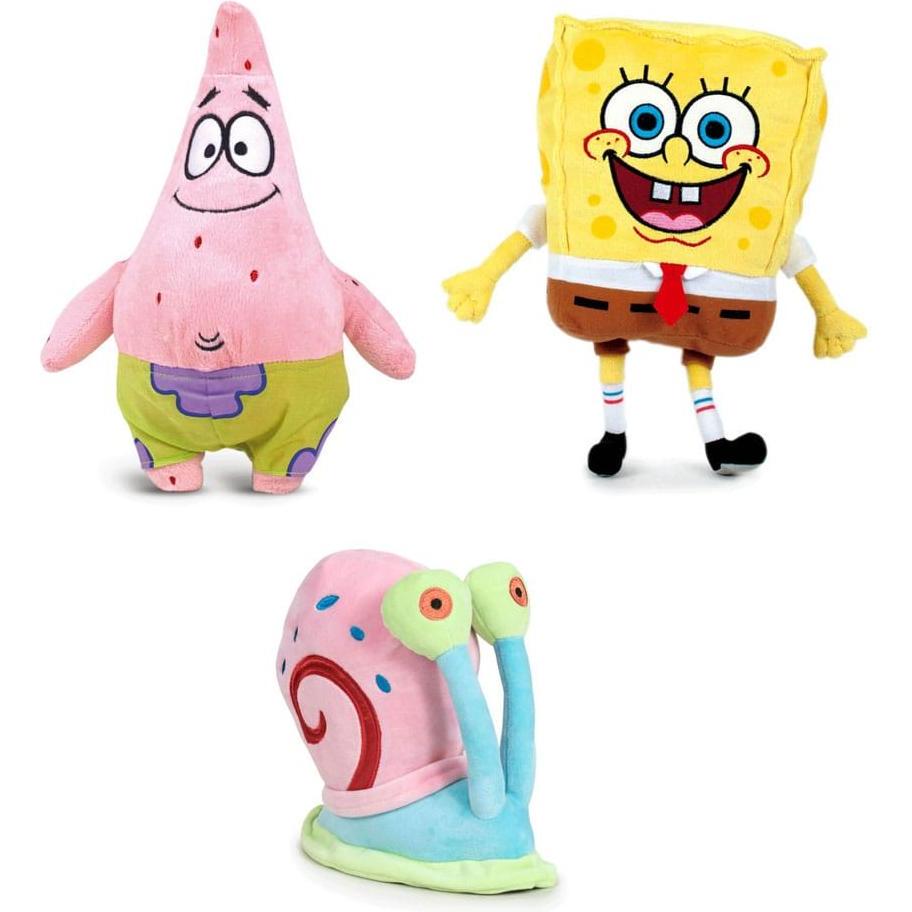 Play by Play SpongeBob Plüschfiguren Charakter Sortiment (12)