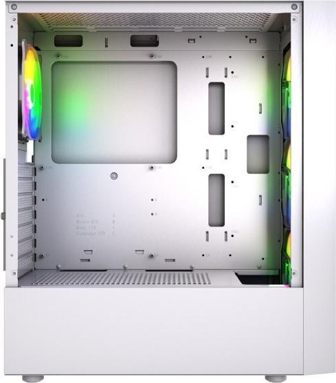Actual product image Gembird PC case Midi Tower Fornax 4300 ATX white (ATX)
