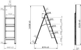 Actual product image Wenko Budget Manager (Stile, 144 cm)