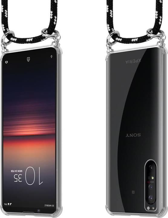 Produktbild Cadorabo TPU Handy Kette SILBER Cover