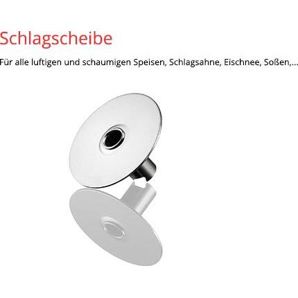 Thumbnail - Unold Schlagscheibe, Zubehör Mixen + Schneiden, Silber