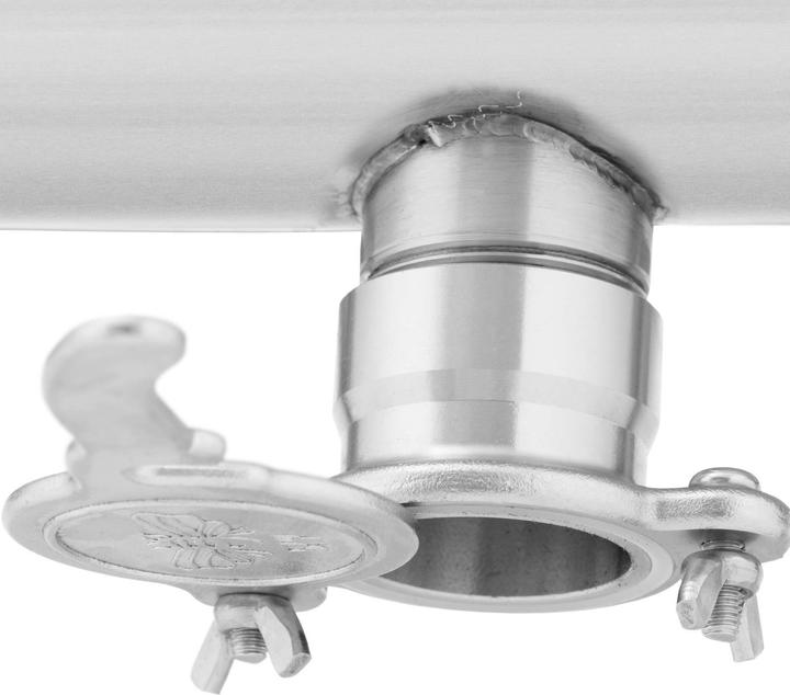 Actual product image Wiesenfield Honey Extractor - diagonal - hand drive - 8 combs