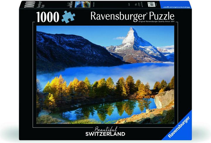 Immagine prodotto Ravensburger Lago Grindji con Cervino (1000 pezzi)