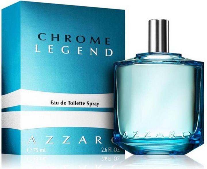 Actual product image Azzaro Chrome Legend by Eau de Toilette Spray 77 ml (Eau de toilette, 75 ml)