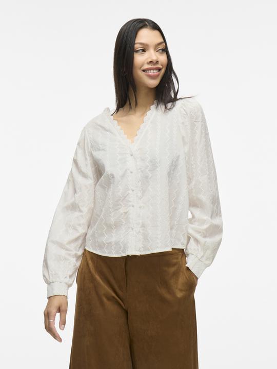 Produktbild Vila VISONJA Baumwoll Langarmhemd (40)