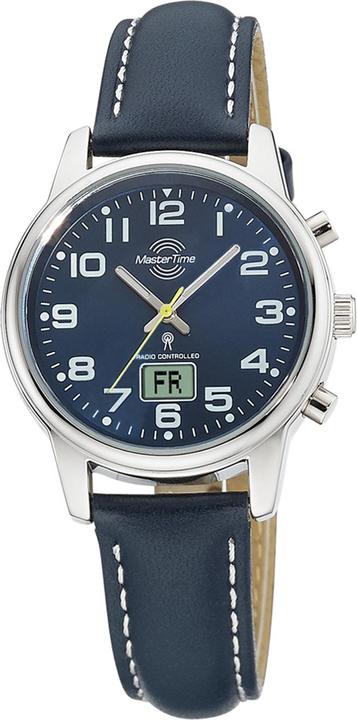 Produktbild Master Time MTLA-10818-32L Funkuhr Damenuhr 34mm 3ATM (Funkuhr, Analoguhr, Lünette drehbar, Digitaluhr, 34 mm)