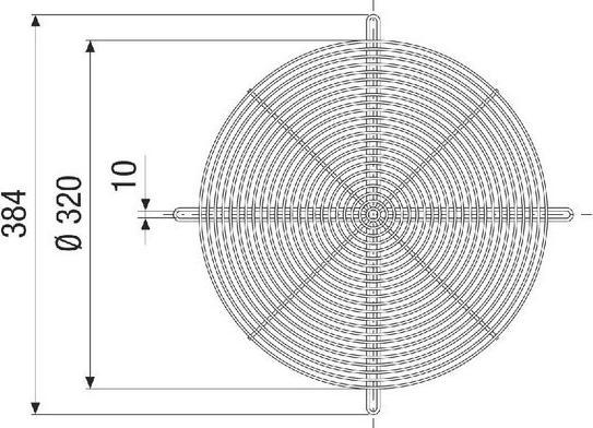 Actual product image Maico Protective grille