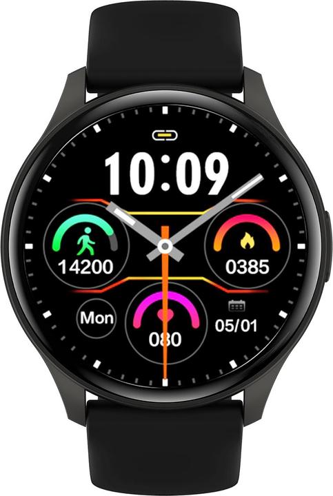 Trevi T-FIT 458 A Smartwatch Con Display AMOLED 1,95'' Always-On – Cassa In Metallo E 3 Cinturini (1 Ufficiale Misano World Circuit)
