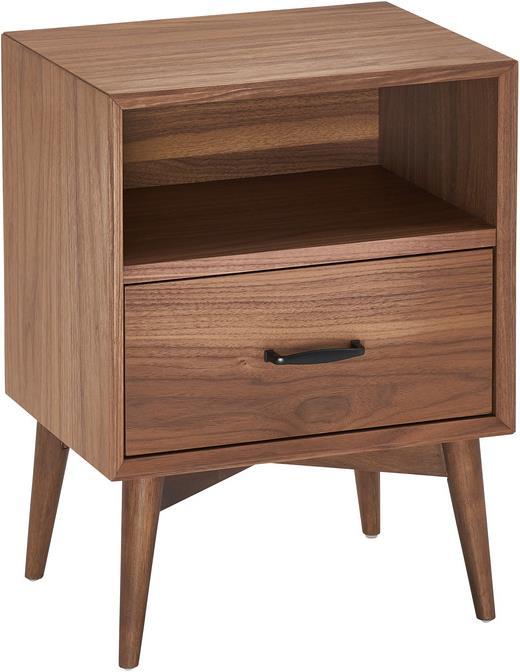 Walnut coloured
