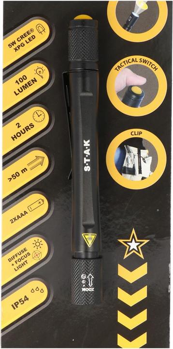 Actual product image Velamp LED-Leuchtstift mit einer CREE XPG fokussierbar