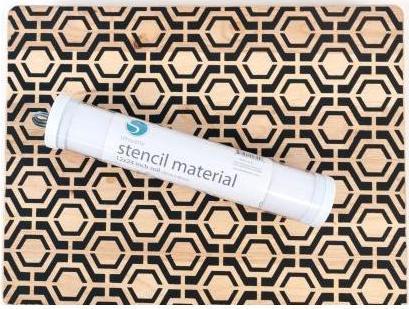 Actual product image Silhouette Stencil material