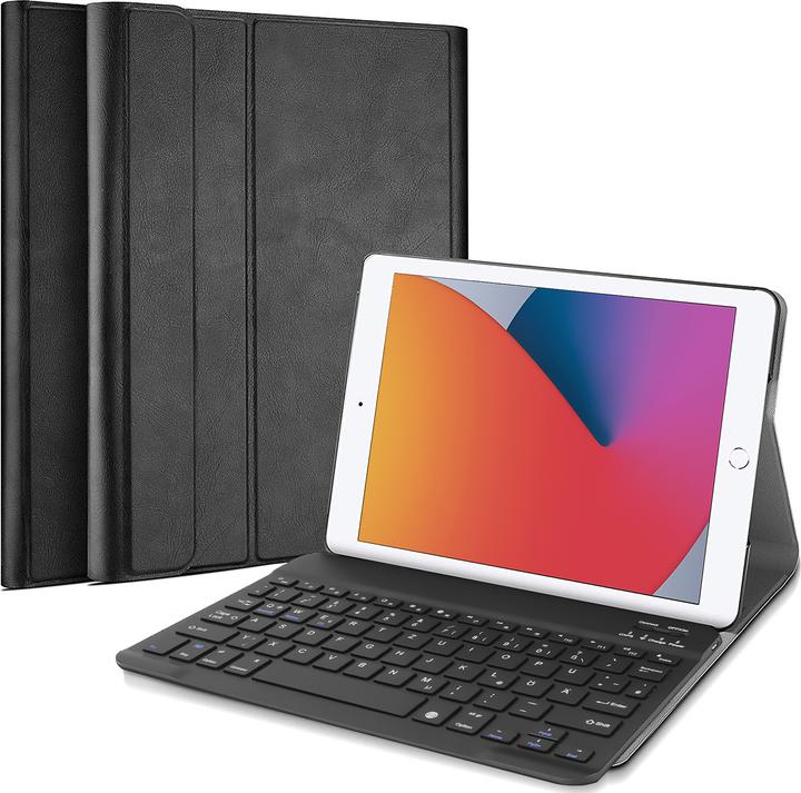 Actual product image Cazy Keyboard cover compatible with iPad 2021 (9th Gen)/2020 (8th Gen)/iPad 2019 (7th Gen) - protective (DE)