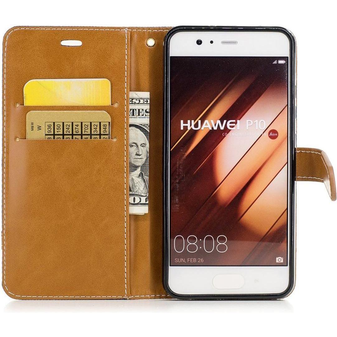 Thumbnail - König Design Hülle Handy Schutz für Huawei P10 Case Cover Tasche Wallet Etui Handyhülle Neu (Haier P10), Smartphone Hüll...