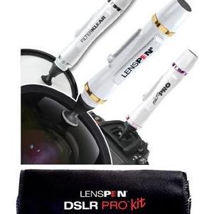 Kit di pulizia professionale per DSLR Lenspen, Pulizia fotocamera, Nero, Bianco