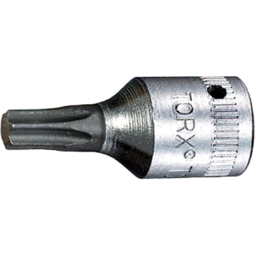 Stahlwille, Steckschlüssel + Stecknuss, TORX-Stifteinsatz (6.3 mm)