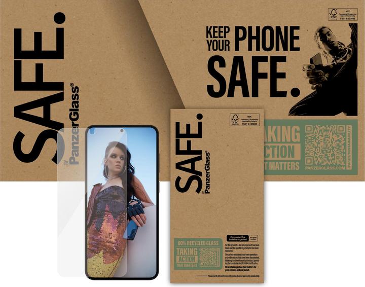 Image du produit PanzerGlass SABNUWFG37942 (1 pcs, Samsung Galaxy S24+, Samsung Galaxy S25+)