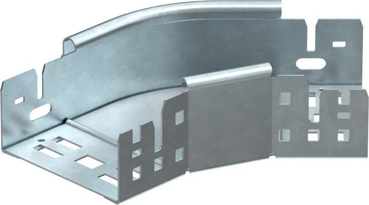 Actual product image OBO Bettermann OBO RBM 45 610 FT Elbow 45Â° with quick connection 60x100