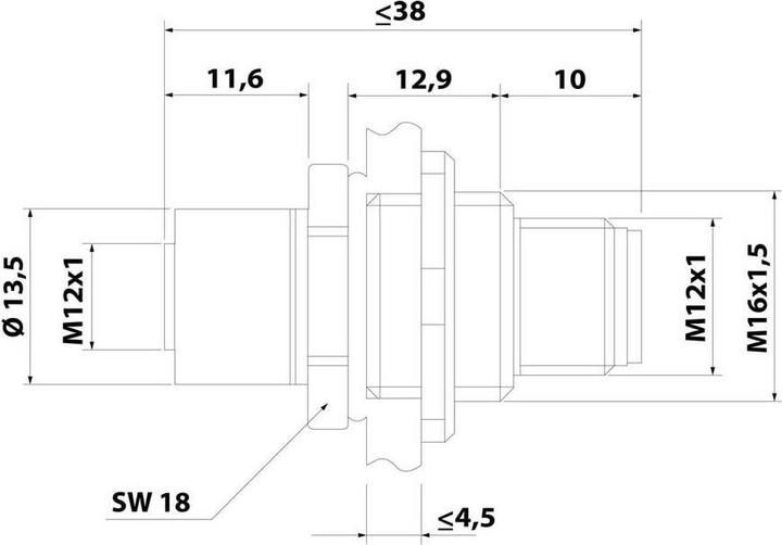 Actual product image Phoenix Contact Sensor/actuator flush-type connectors