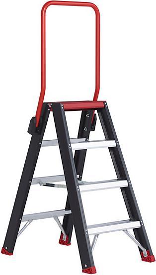 Produktbild kaiserkraft Sicherheits-Stehleiter (Stehleiter, 87 cm)