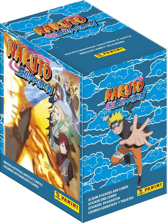 Actual product image Panini - Naruto Shippuden Pochettes 5 Stickers en Boite de 36