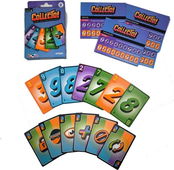 Actual product image Brain Games Card game Kadabra CollectO! (English, Estonian, Latvian, Lithuanian, Russian, 2 - 8 Players)