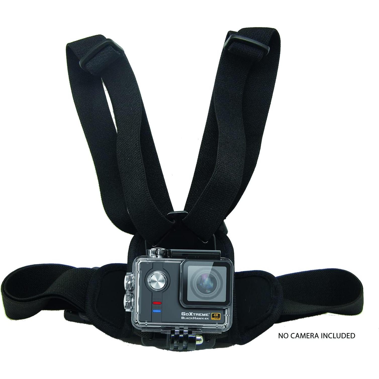 Easypix GoXtreme Chest-Mount (Diverse), Action Cam Zubehör, Schwarz