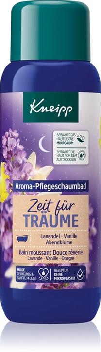 Actual product image Kneipp Time for Dreams (Bath oil, Bubble bath, 400 ml)