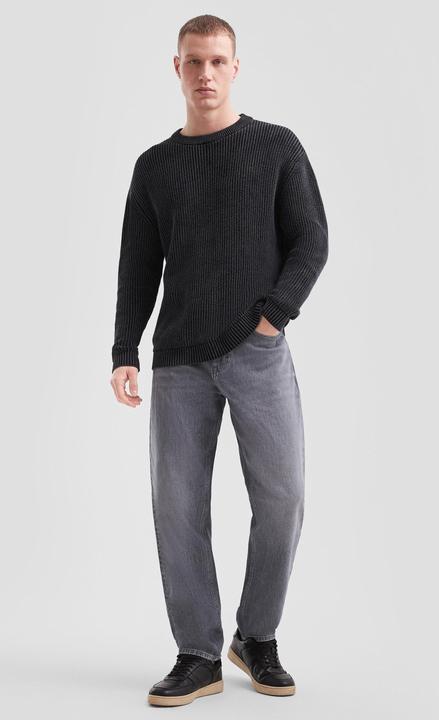 Produktbild s.Oliver Strickpullover Grobstrickpullover mit Wascheffekt (M)