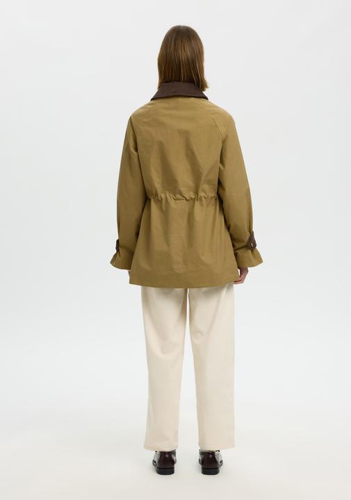 Actual product image Selected Slwwilma Waxed Clair Jacket Noos (36)