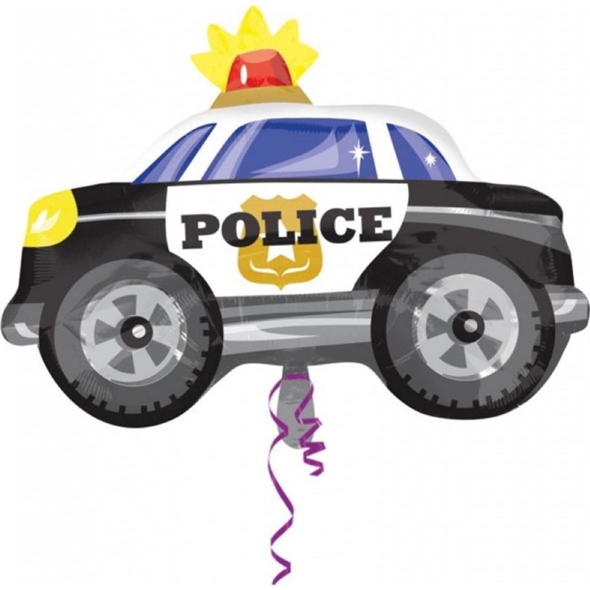 Amscan Ballon Polizeiauto