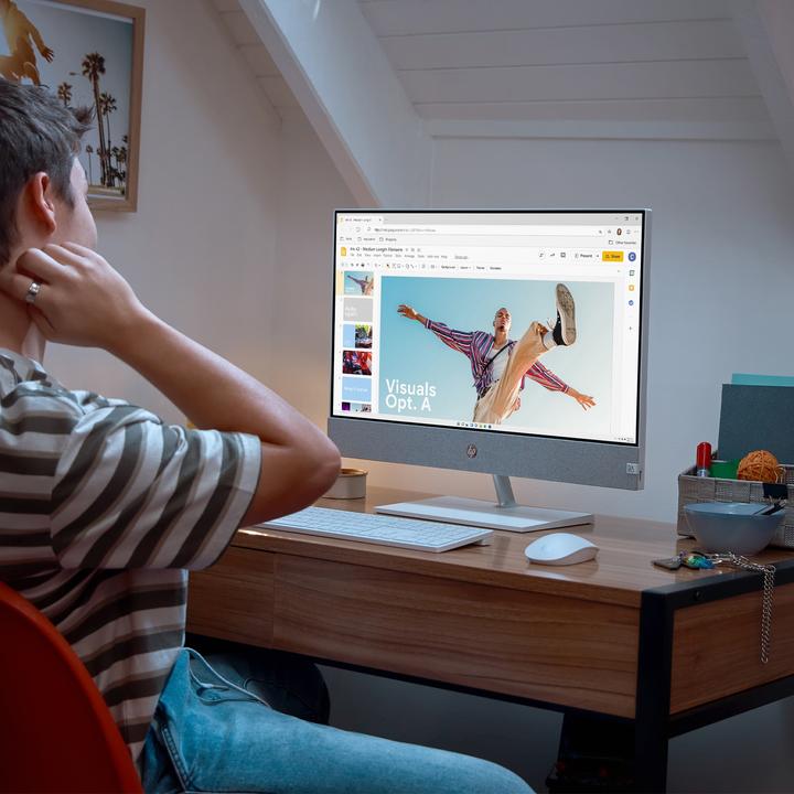 Produktbild HP Pavilion 27-ca1750nd All-in-One PC - QHD 27 Inch (Intel Core i7-12700T, 16 GB, 1000 GB, GeForce RTX 3050)
