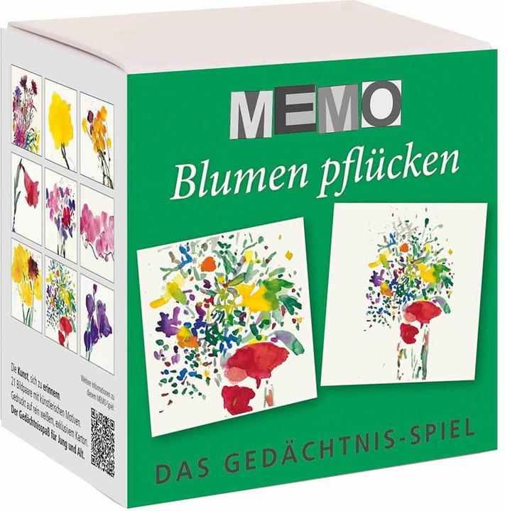 Actual product image Memo game - picking flowers (German)
