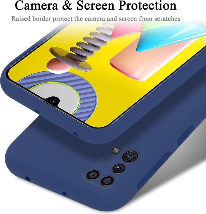 Productafbeelding Cadorabo TPU Liquid Silicone Case Cover (Samsung Galaxy M31)