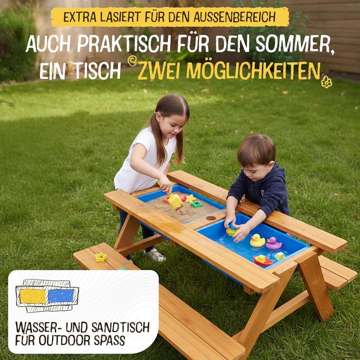 Image du produit Friedo Products 2in1 Kindersitzgruppe mit Matschtisch