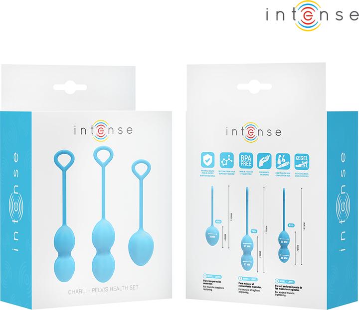 Immagine prodotto Intense - Charli Kegel Ball Kit Blau