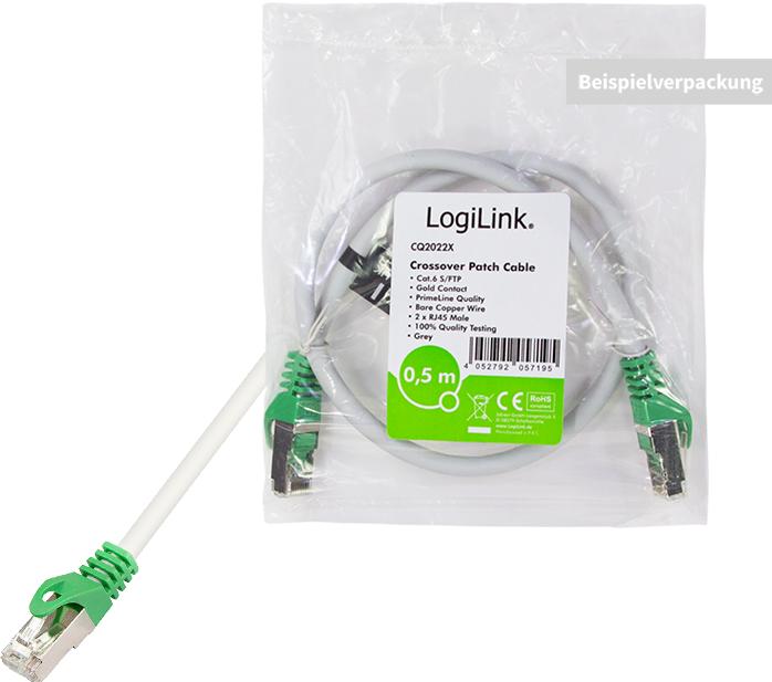 Produktbild LogiLink Netzwerkkabel (S/FTP, CAT6, 5 m)