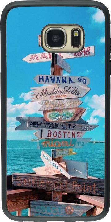 Image du produit PhoneLook Coque Silicone rigide noir Cool Cities Directions