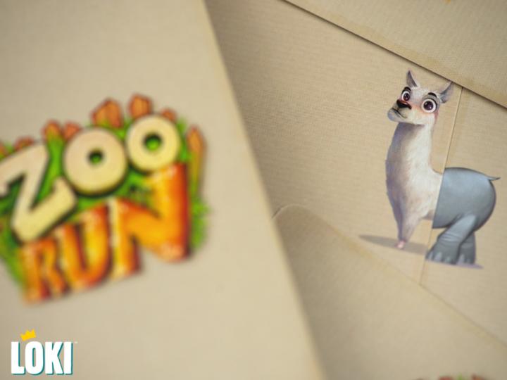 Produktbild Loki Kids 516009 - Zoo Run, Brettspiel, für 3-5 Spieler, ab 5 Jahren (Deutsch, 3 - 5 Spieler)