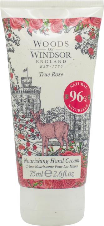 Woods Of Windsor Nourishing Rose Hand Cream for Men and Women (75 ml)