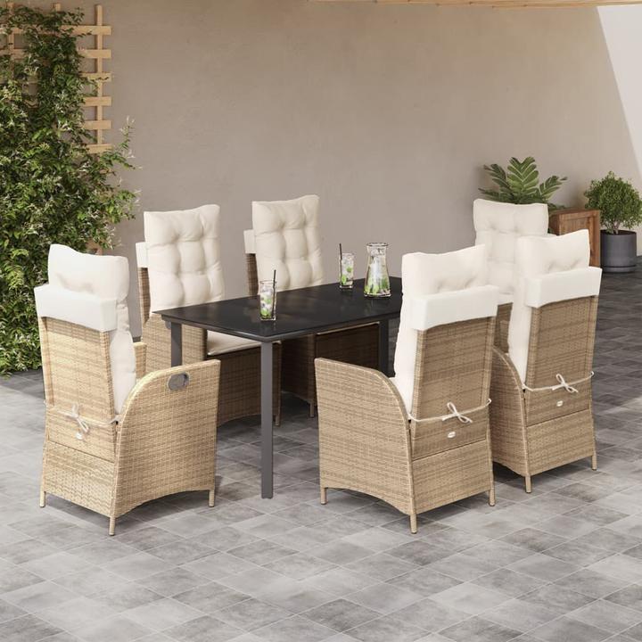 Produktbild vidaXL Garten Essgruppe (160 x 80 x 74 cm)