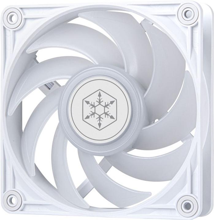 Produktbild Silverstone VISTA Performance PWM Lüfter, ARGB - 120mm, weiss (120 mm, 1 x)