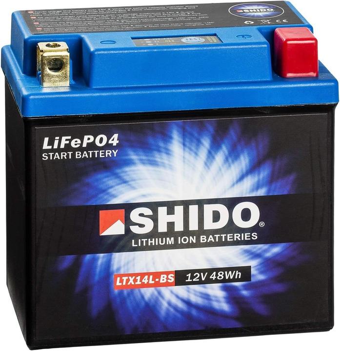 Immagine prodotto Shido Litio LTX14L-BS LION -S- (12 V, 4 Ah, 240 A)