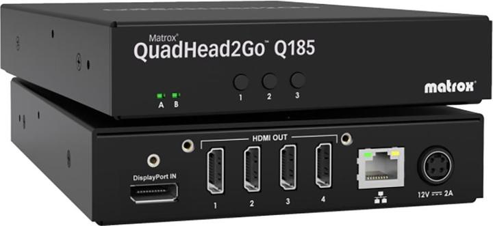 Actual product image Matrox QuadHead2Go Q155 Multi-Monitor Controller Appliance / Q2G-H4K