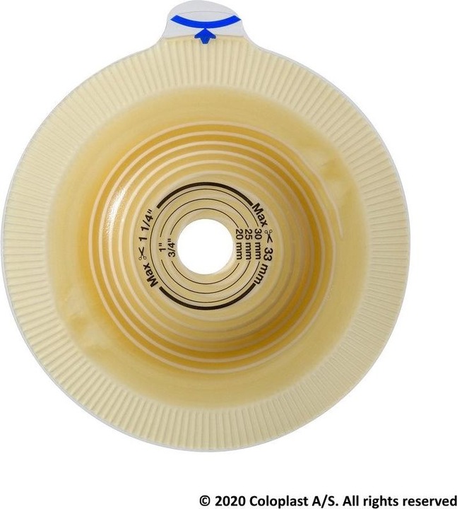 Produktbild Coloplast Basisplatte konvex (4 Stück, 1040.76 ml, 141 g)