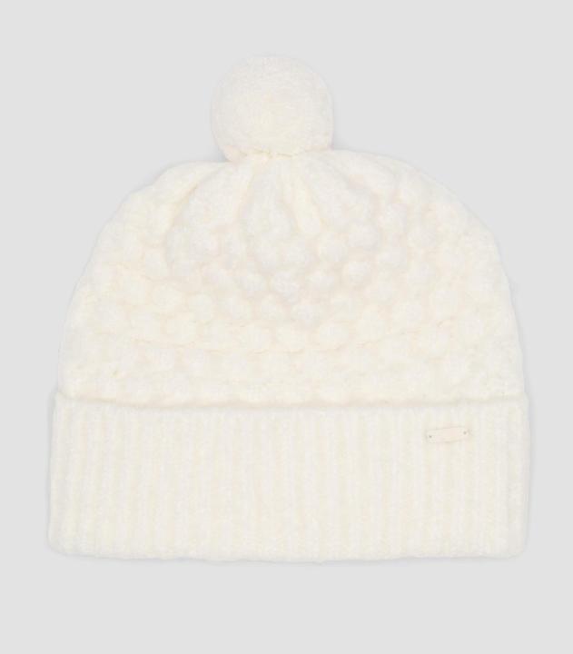 Produktbild S.Oliver Mütze Bommelmütze mit Musterstruktur