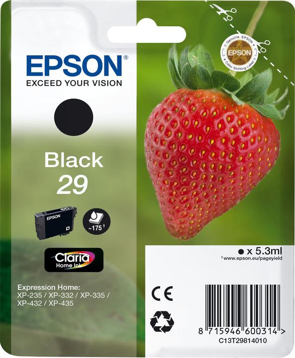 Produktbild Epson 29 Claria Home (BK)